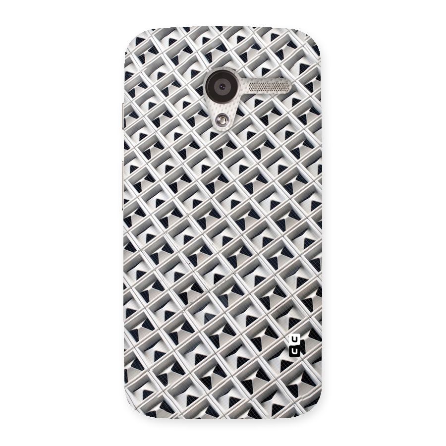 Check White Design Back Case for Moto X