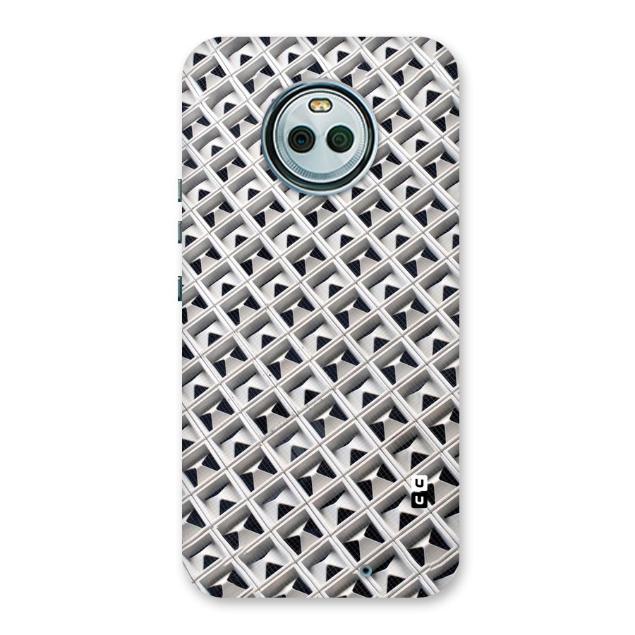 Check White Design Back Case for Moto X4