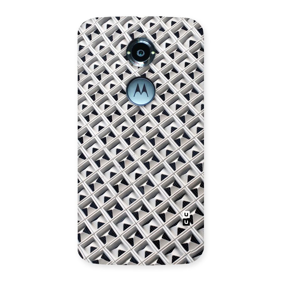 Check White Design Back Case for Moto X 2nd Gen