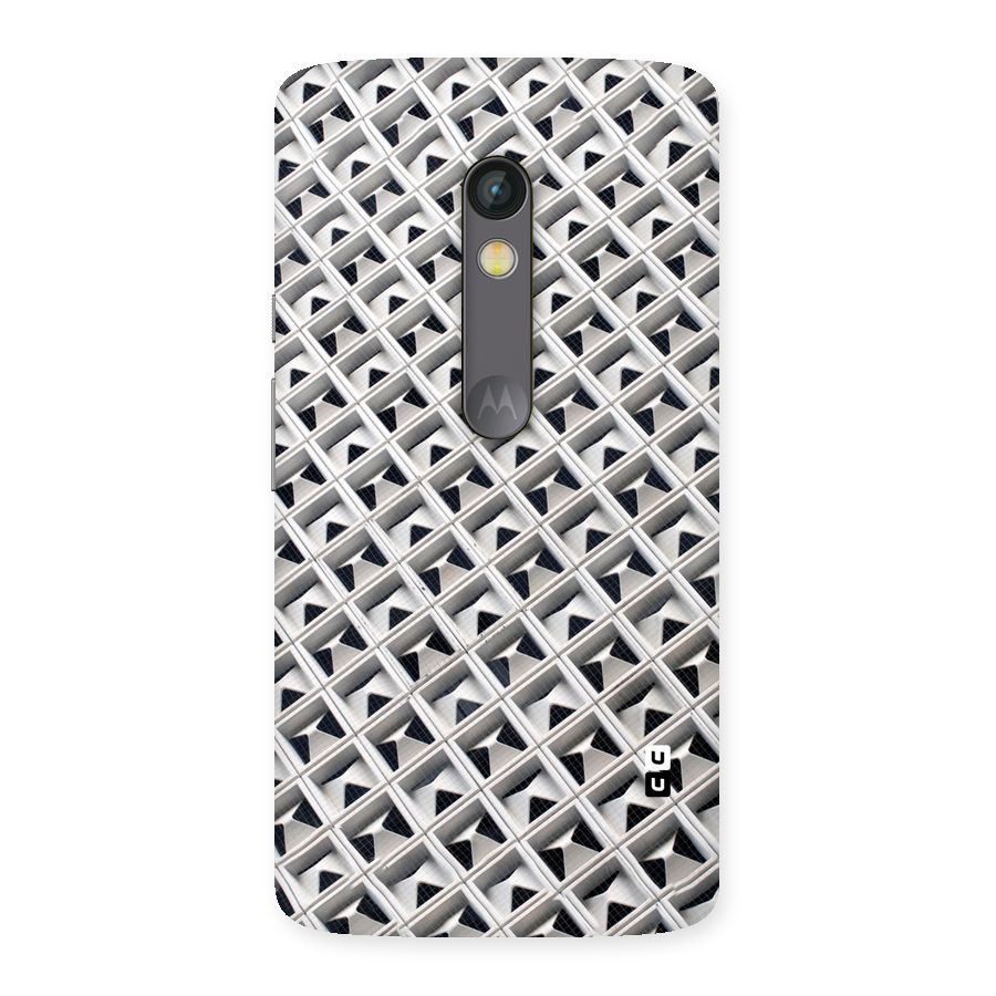 Check White Design Back Case for Moto X Play