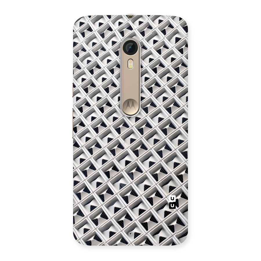 Check White Design Back Case for Motorola Moto X Style