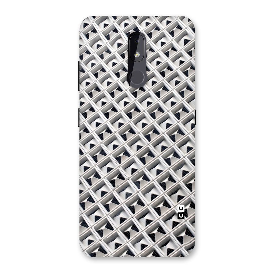 Check White Design Back Case for Nokia 3.2