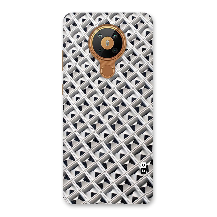 Check White Design Back Case for Nokia 5.3