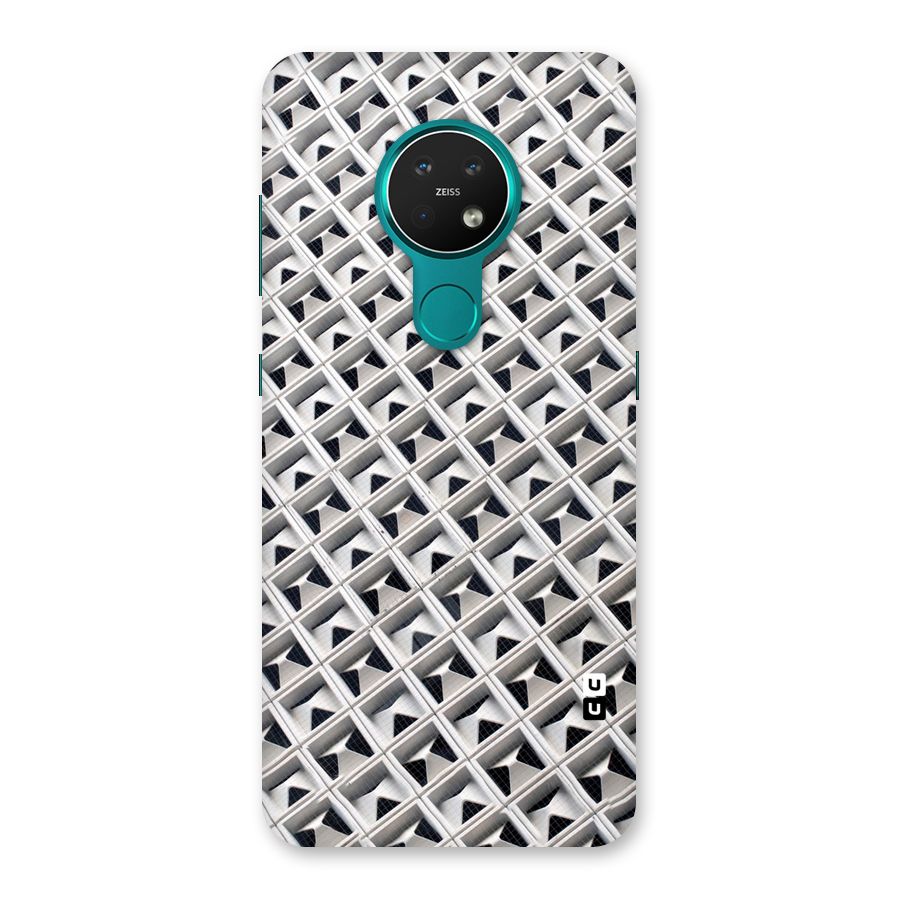 Check White Design Back Case for Nokia 7.2