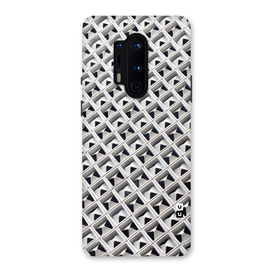 Check White Design Back Case for OnePlus 8 Pro