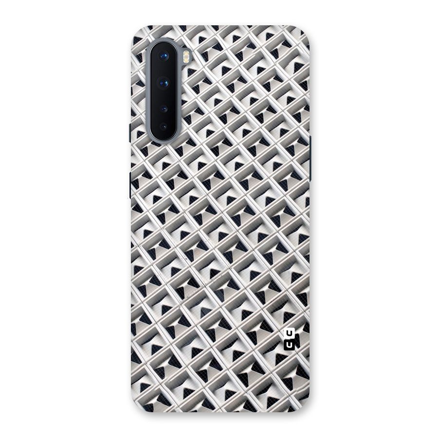 Check White Design Back Case for OnePlus Nord