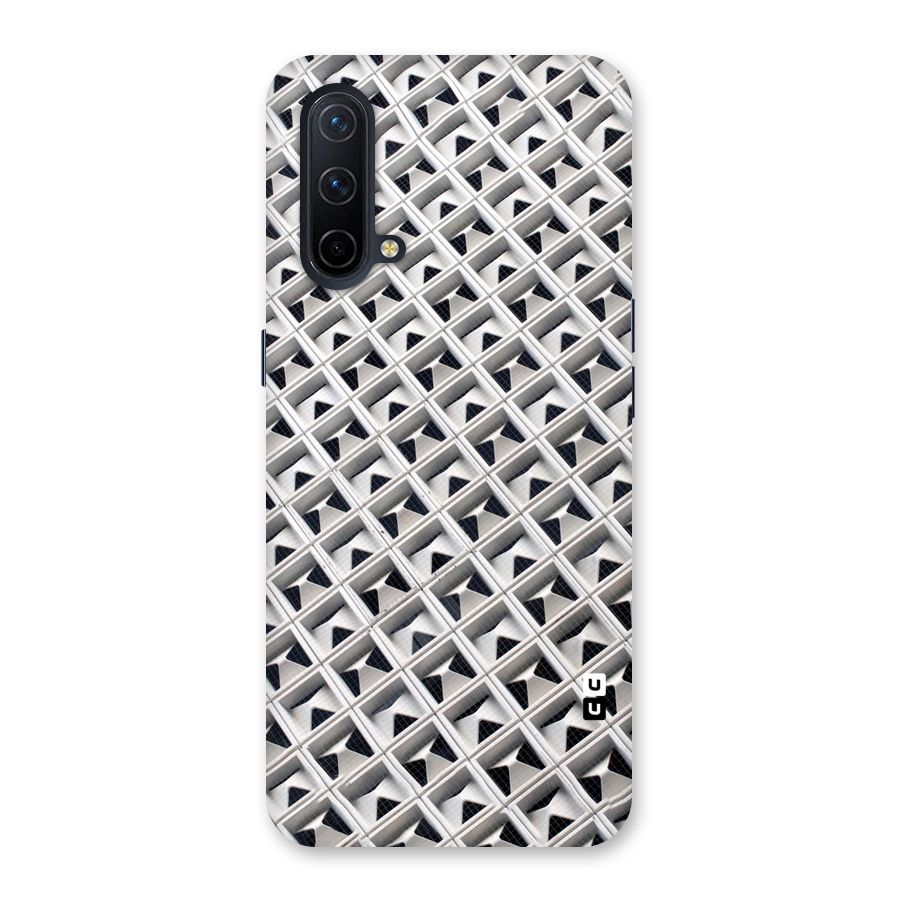Check White Design Back Case for OnePlus Nord CE 5G