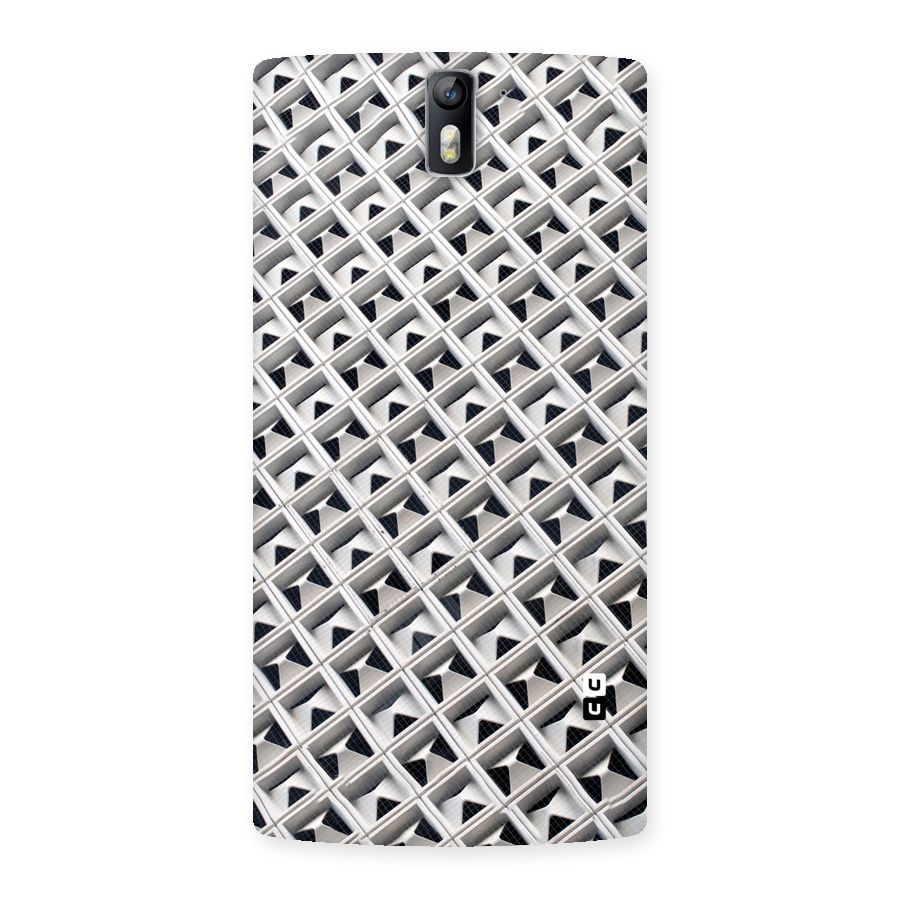 Check White Design Back Case for One Plus One