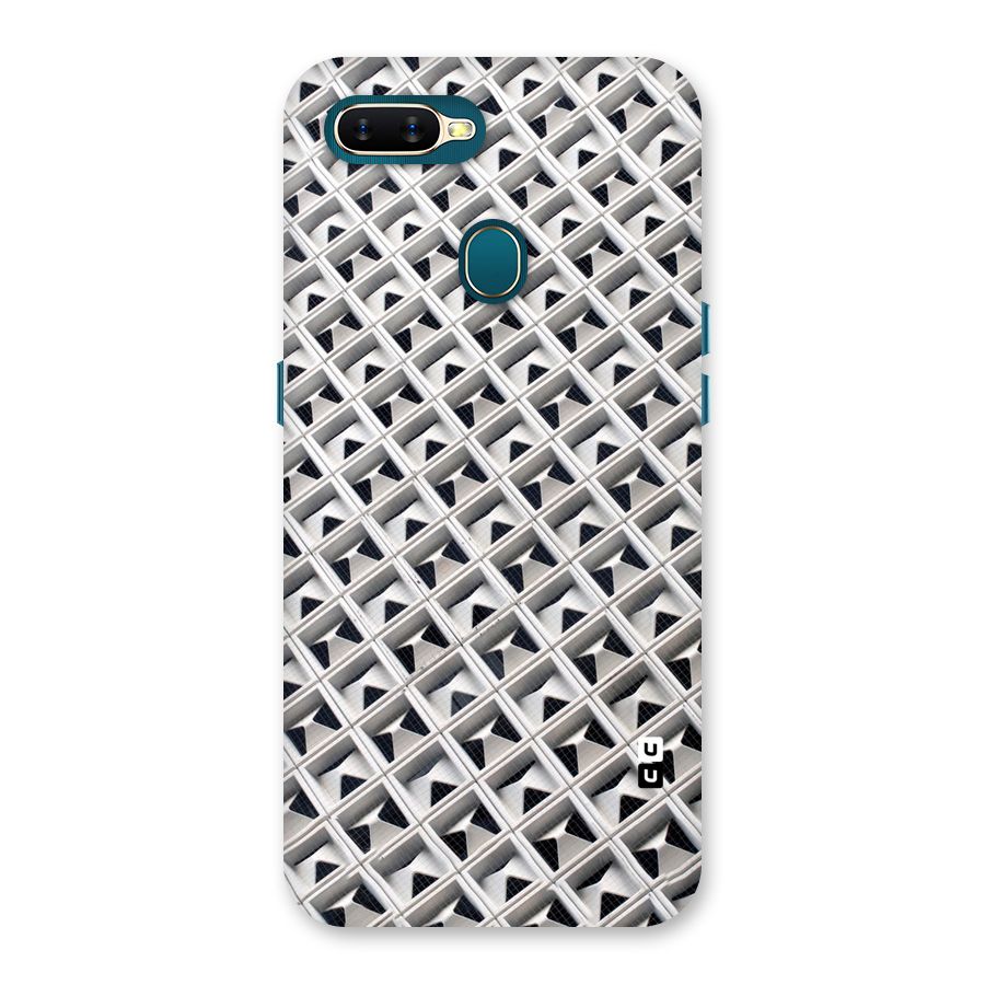Check White Design Back Case for Oppo A11k