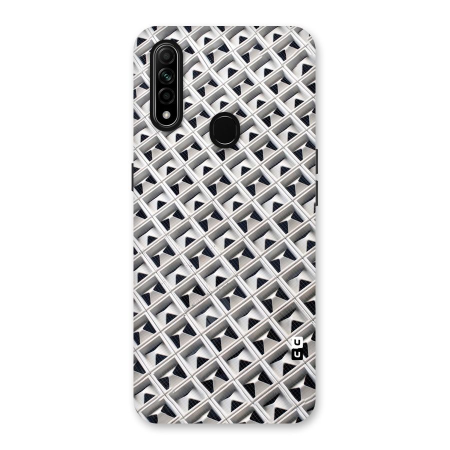 Check White Design Back Case for Oppo A31