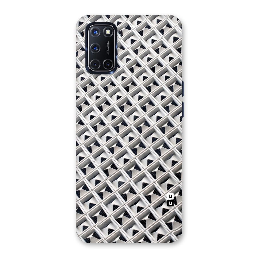Check White Design Back Case for Oppo A52