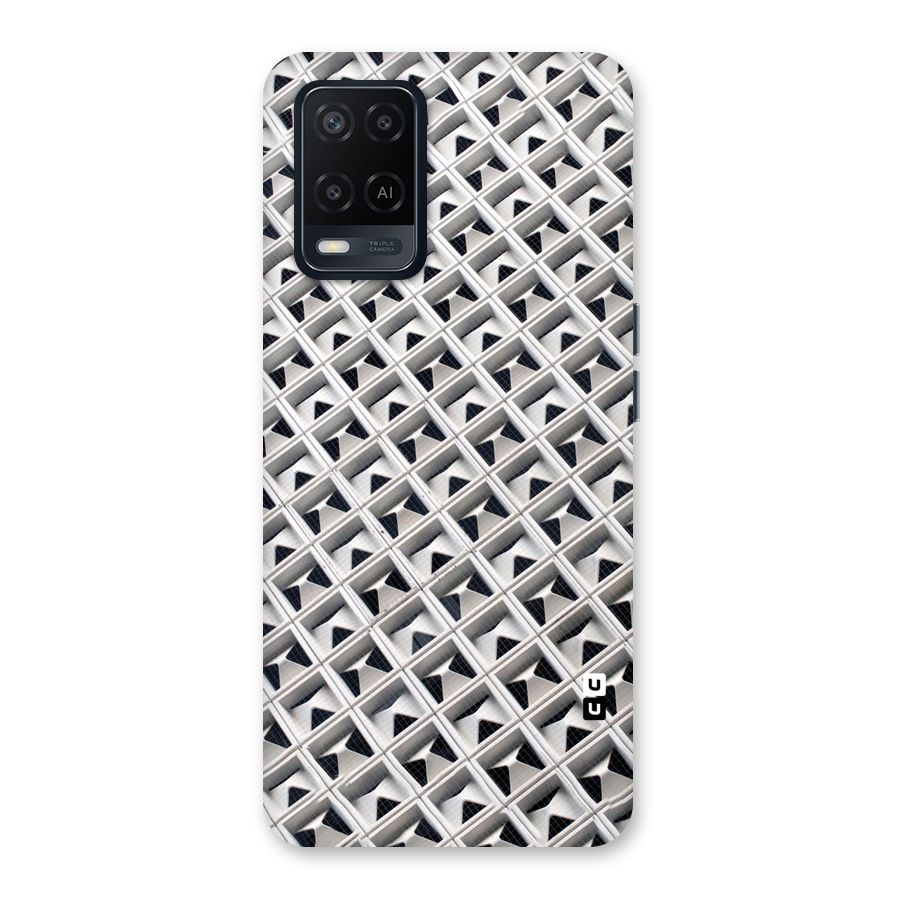 Check White Design Back Case for Oppo A54