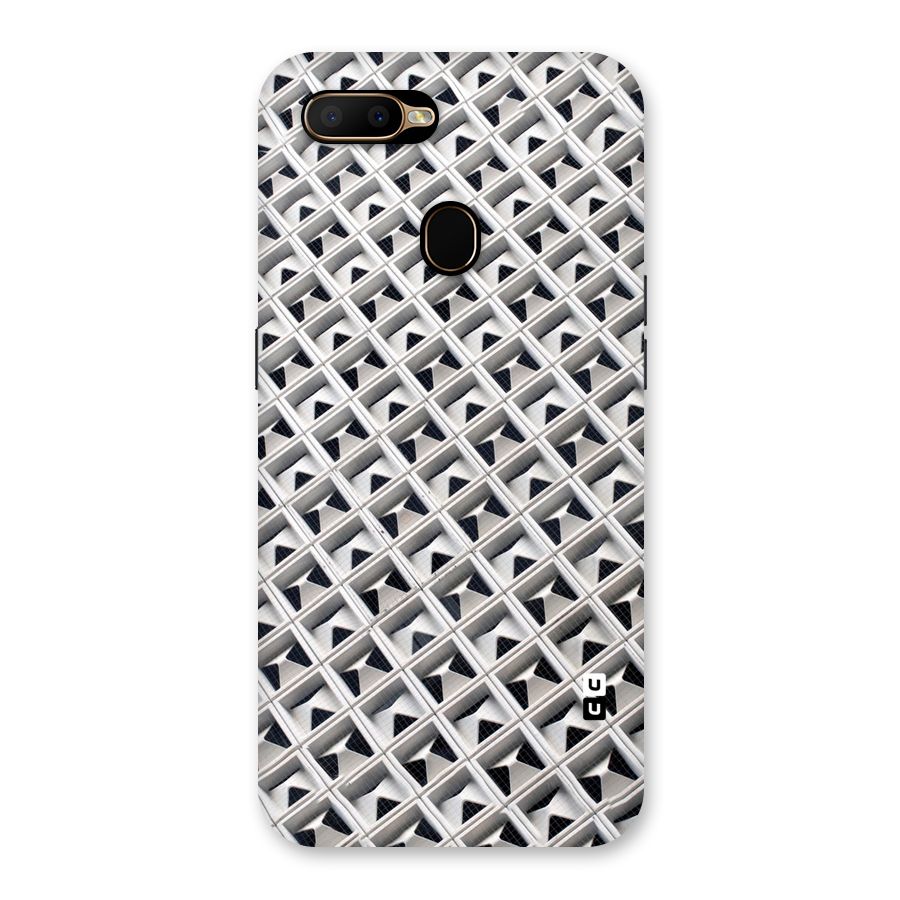 Check White Design Back Case for Oppo A5s