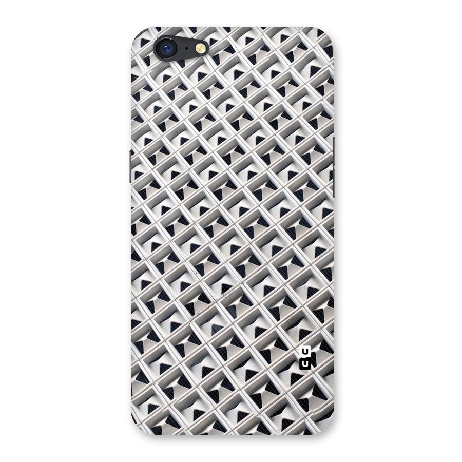 Check White Design Back Case for Oppo A71