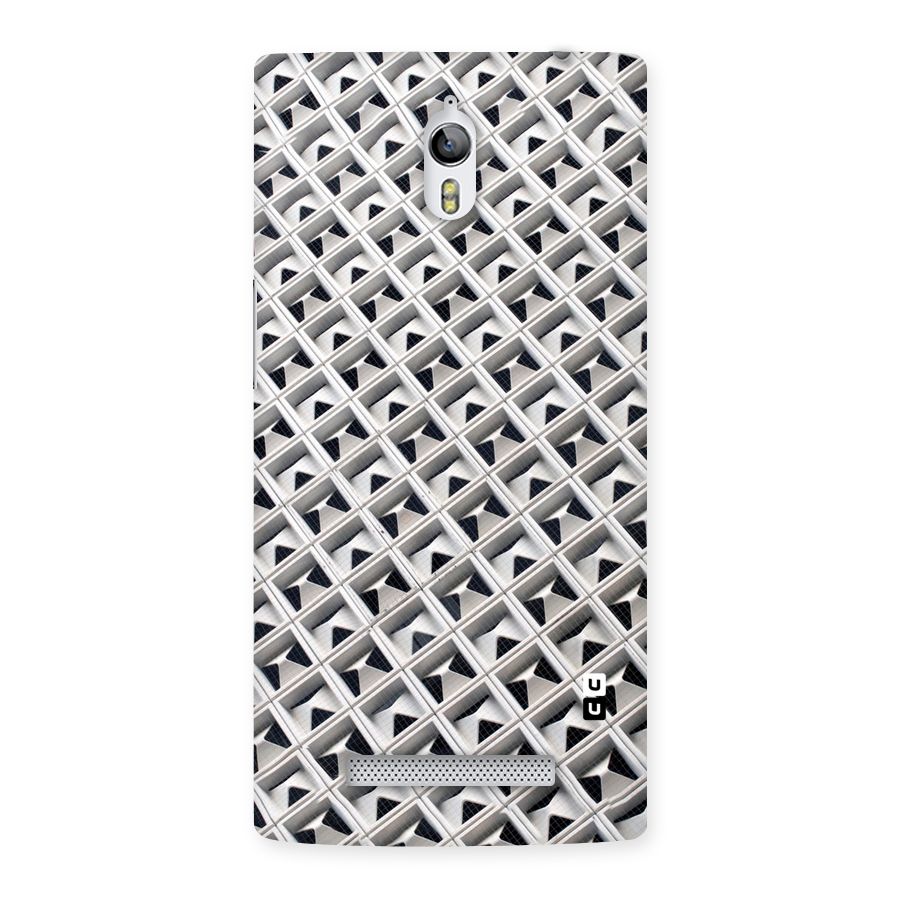 Check White Design Back Case for Oppo Find 7
