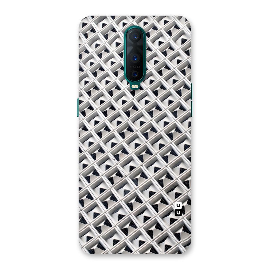 Check White Design Back Case for Oppo R17 Pro