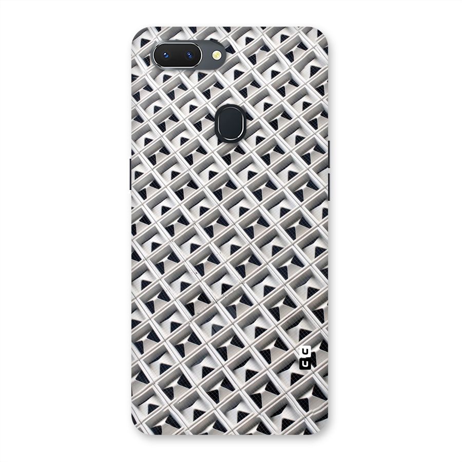 Check White Design Back Case for Oppo Realme 2