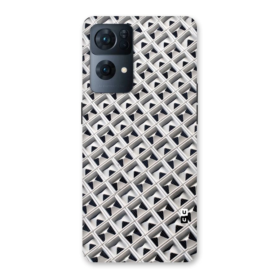 Check White Design Back Case for Oppo Reno7 Pro 5G
