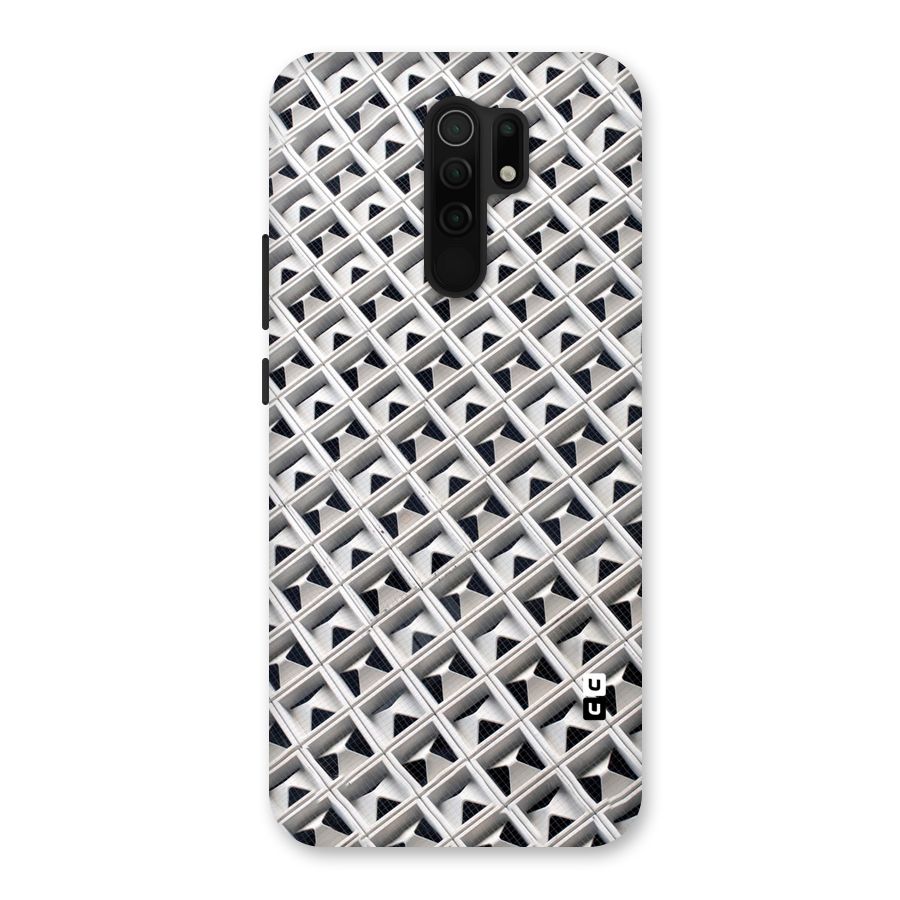 Check White Design Back Case for Poco M2