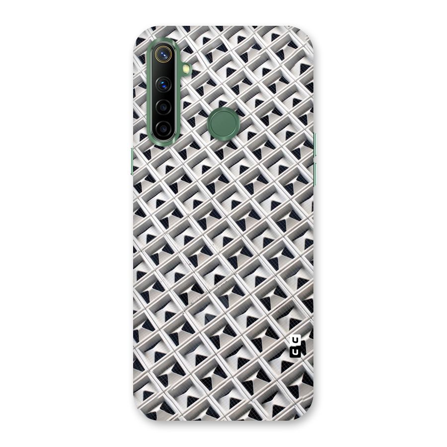 Check White Design Back Case for Realme Narzo 10