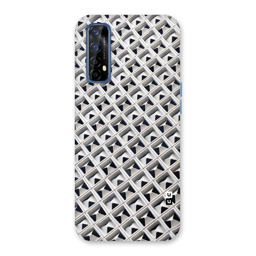 Check White Design Back Case for Realme Narzo 20 Pro