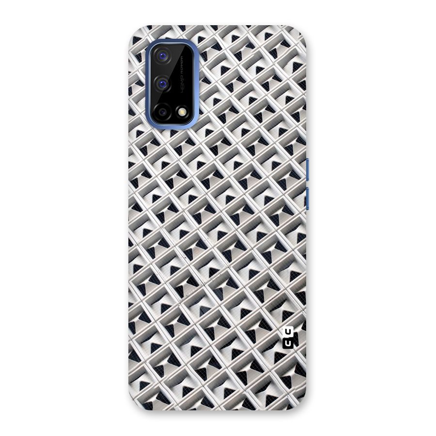 Check White Design Back Case for Realme Narzo 30 Pro