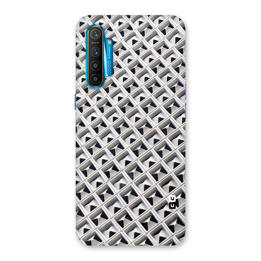 Check White Design Back Case for Realme XT