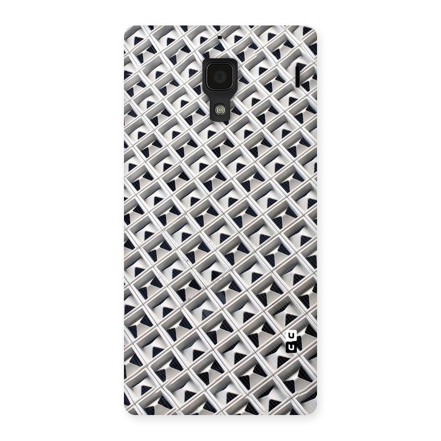 Check White Design Back Case for Redmi 1S
