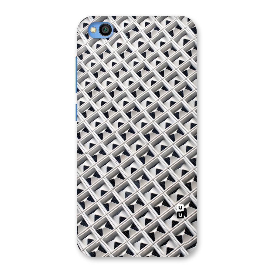 Check White Design Back Case for Redmi Go