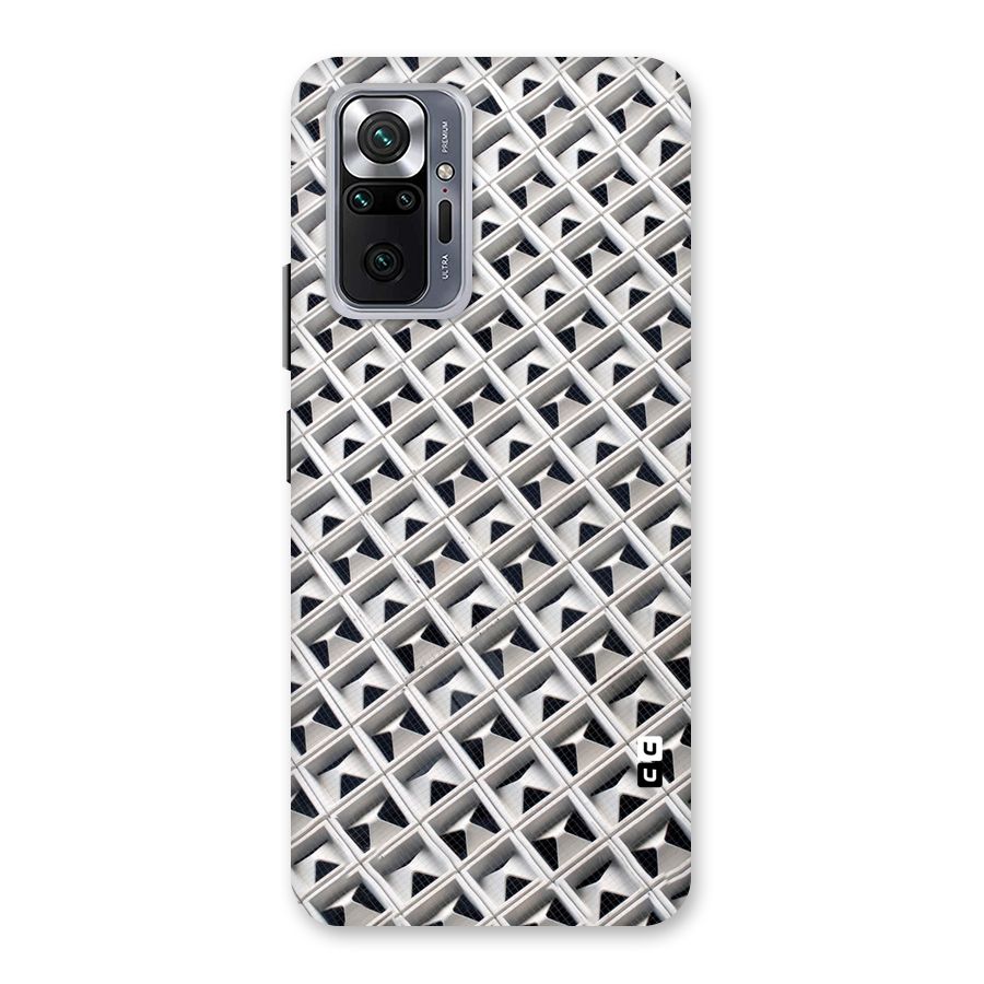 Check White Design Back Case for Redmi Note 10 Pro