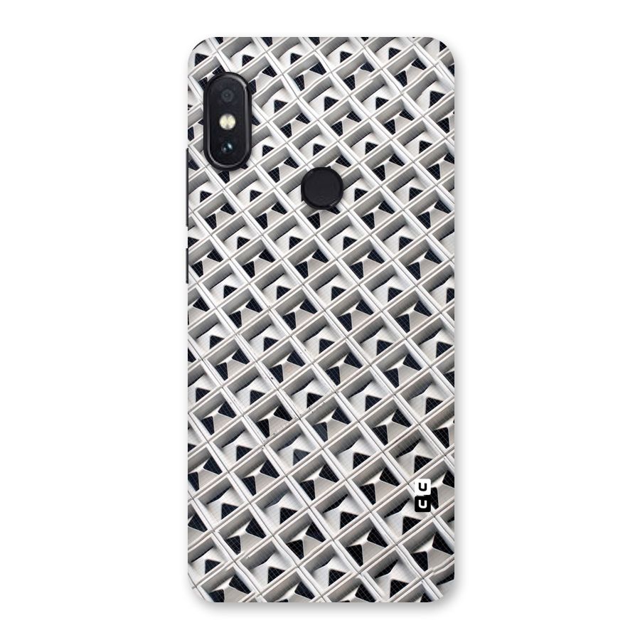 Check White Design Back Case for Redmi Note 5 Pro