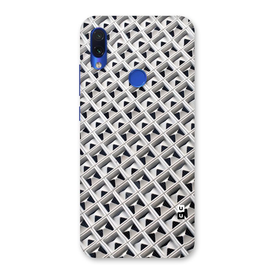 Check White Design Back Case for Redmi Note 7