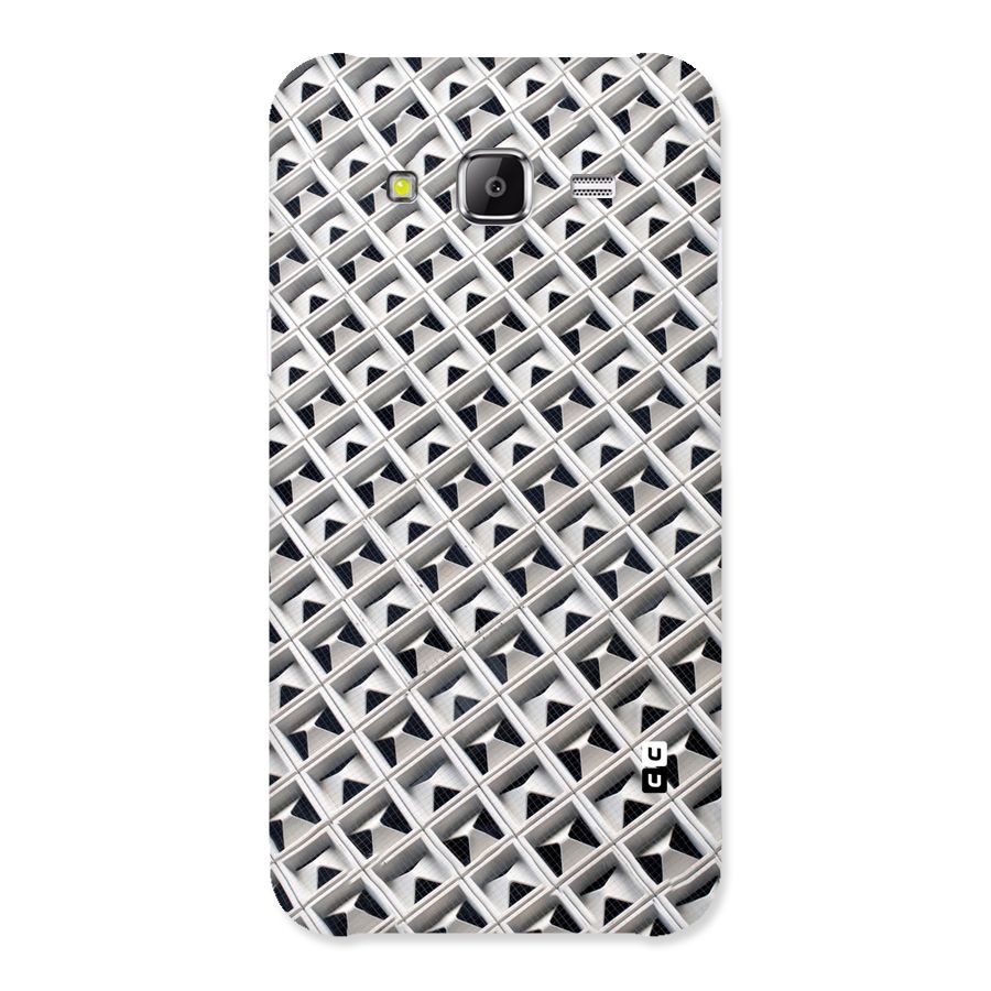 Check White Design Back Case for Samsung Galaxy J2 Prime