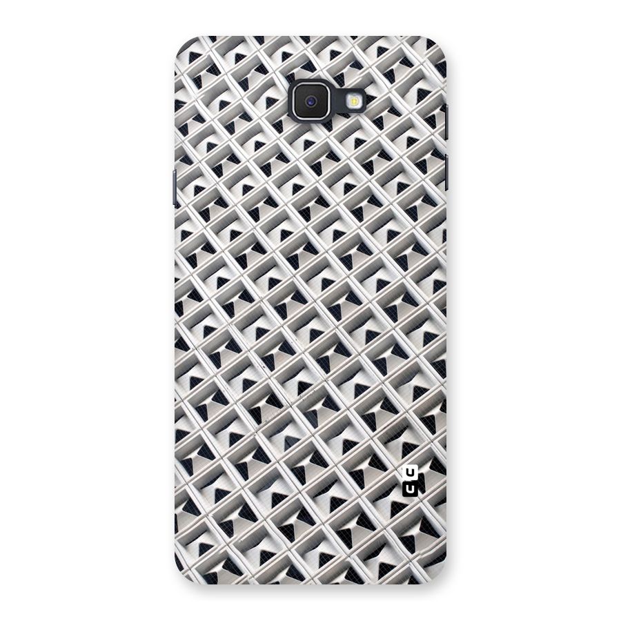 Check White Design Back Case for Samsung Galaxy J7 Prime
