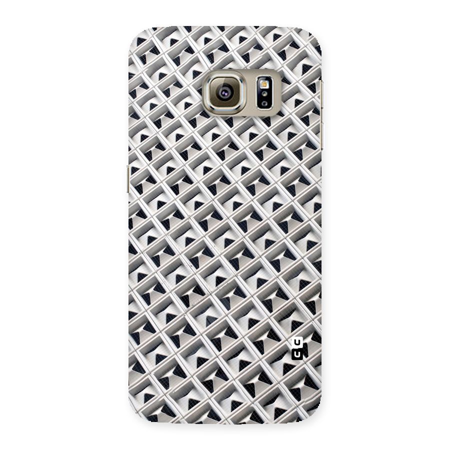 Check White Design Back Case for Samsung Galaxy S6 Edge