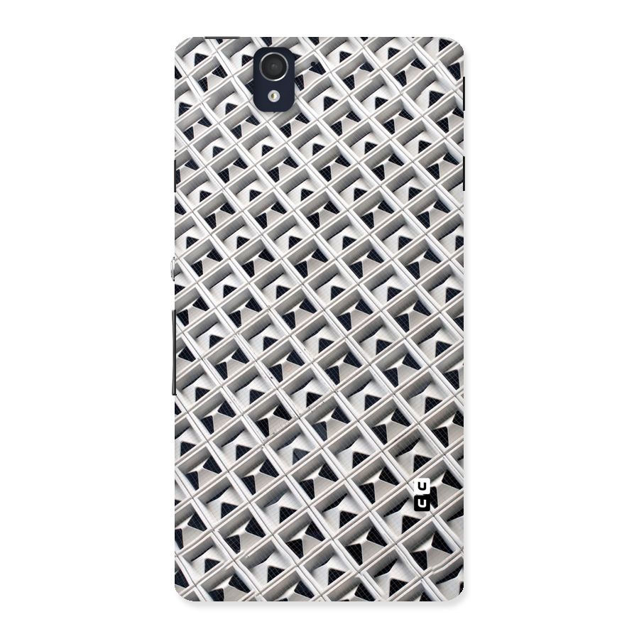 Check White Design Back Case for Sony Xperia Z