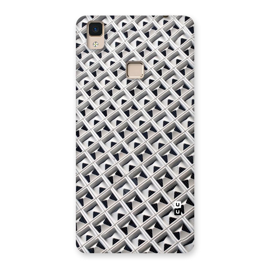 Check White Design Back Case for V3 Max