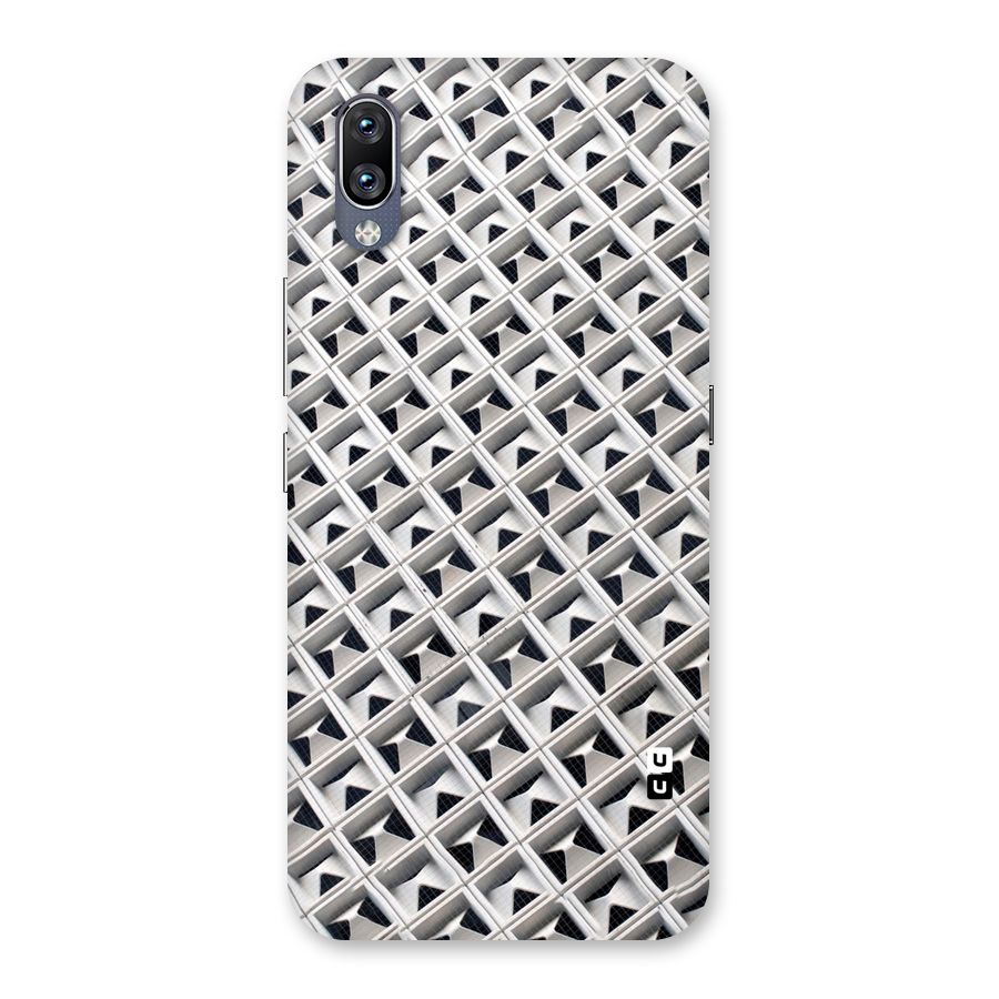 Check White Design Back Case for Vivo NEX