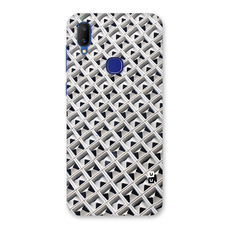 Check White Design Back Case for Vivo V11