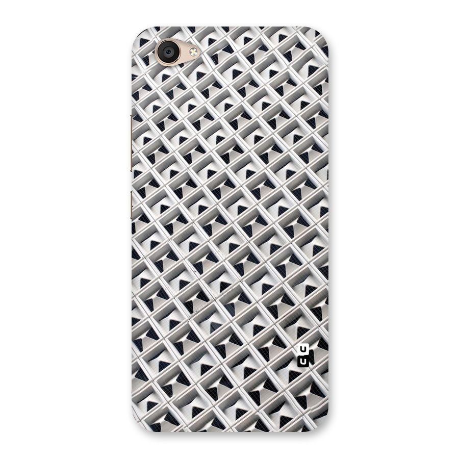 Check White Design Back Case for Vivo V5 Plus