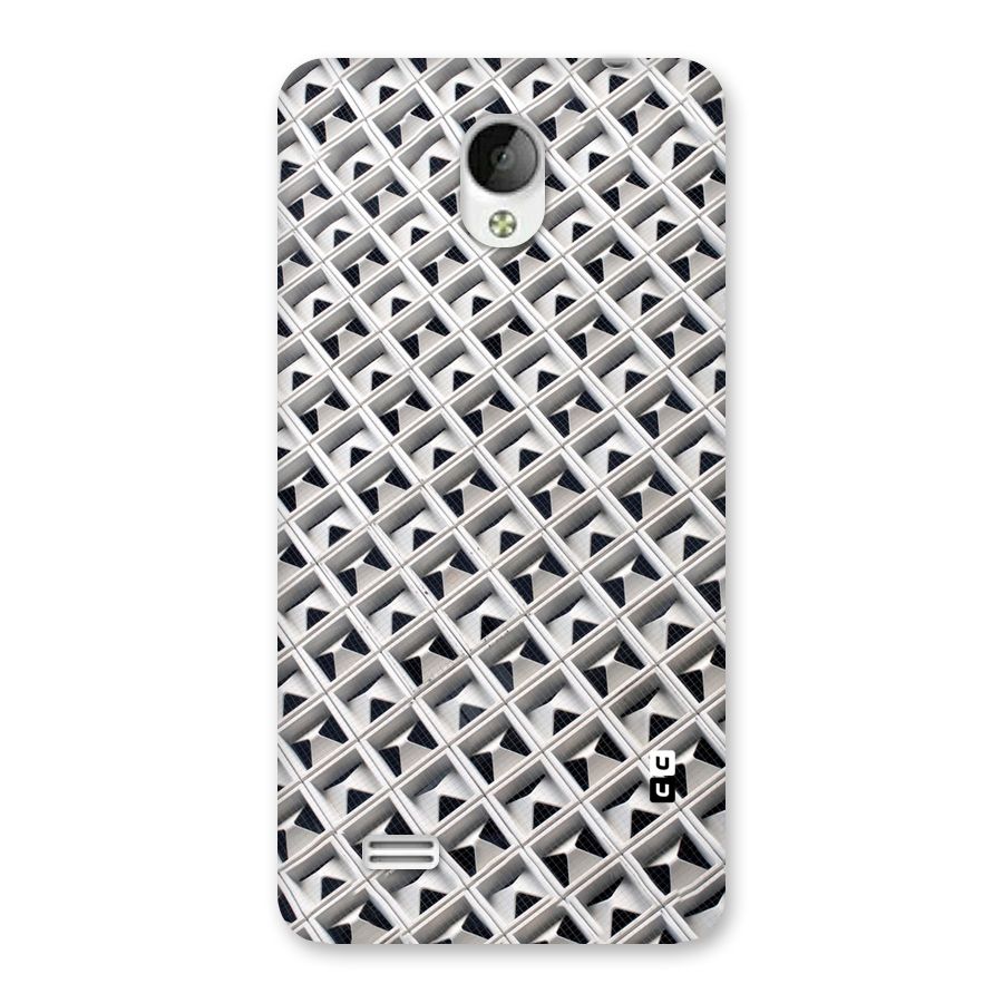 Check White Design Back Case for Vivo Y21