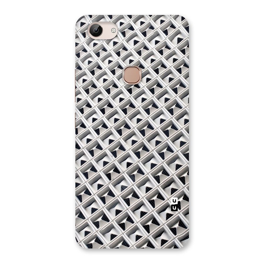 Check White Design Back Case for Vivo Y83