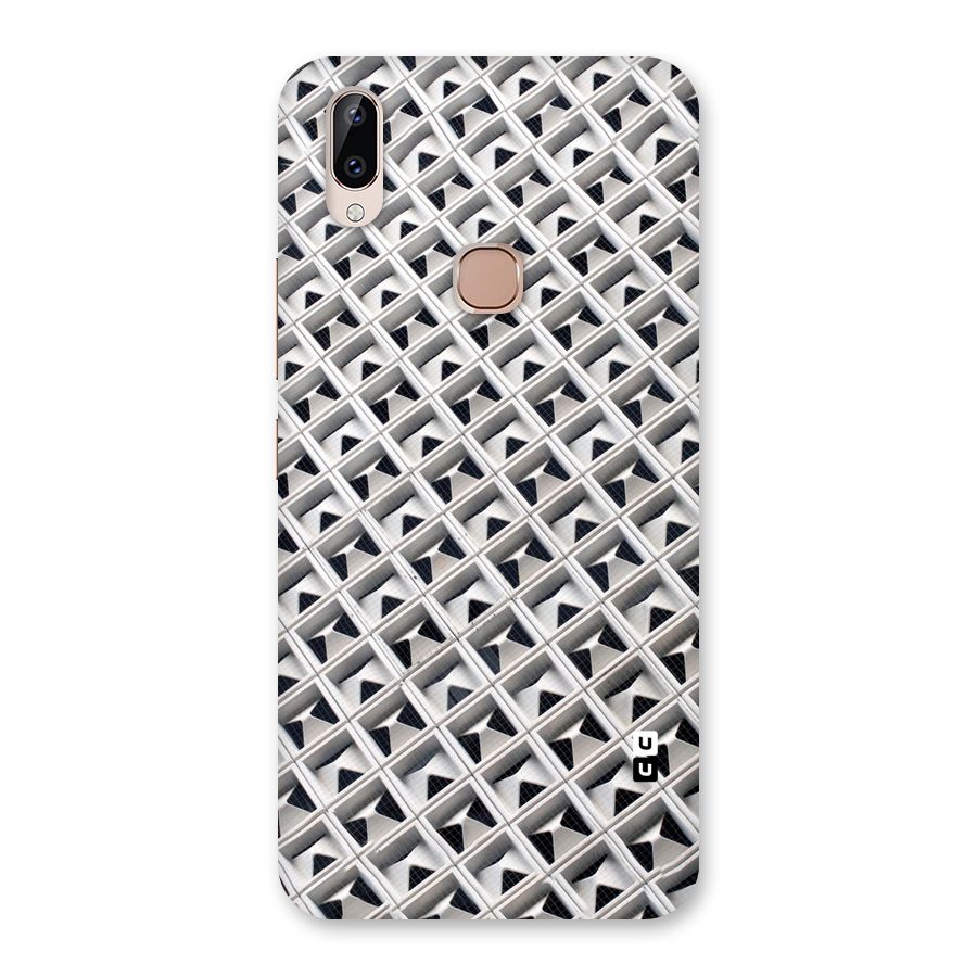 Check White Design Back Case for Vivo Y83 Pro