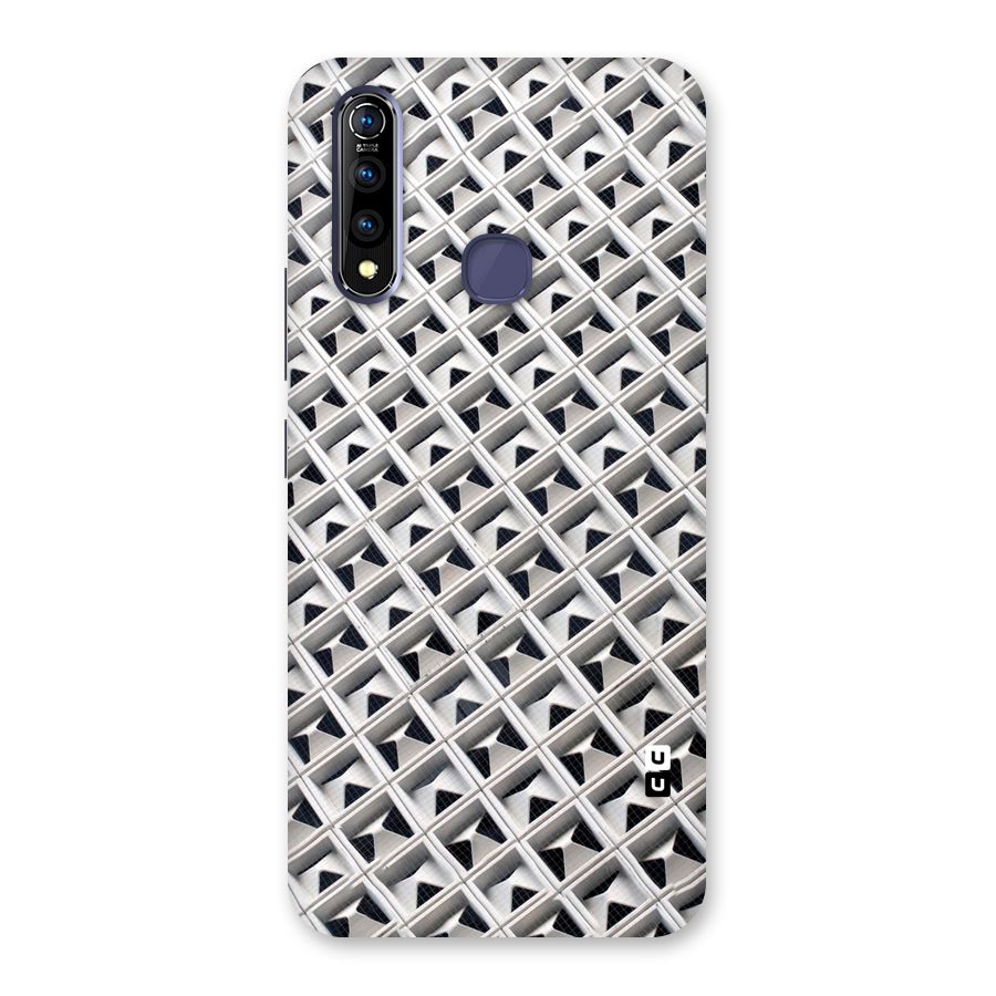 Check White Design Back Case for Vivo Z1 Pro