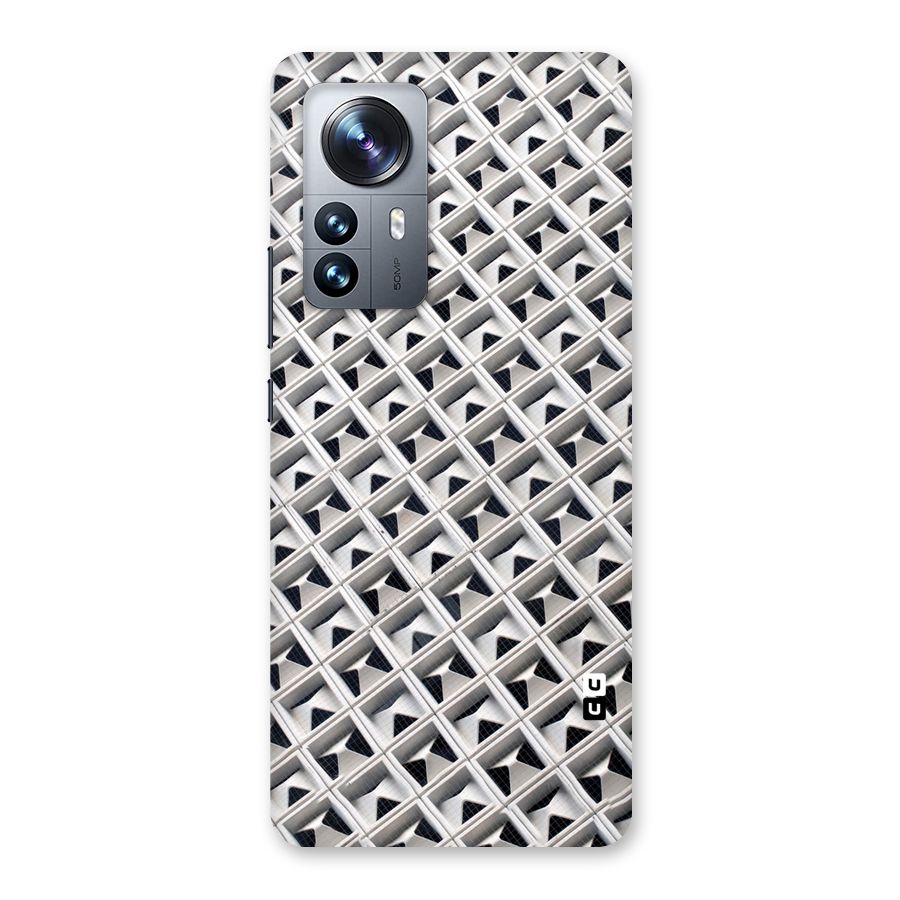 Check White Design Back Case for Xiaomi 12 Pro