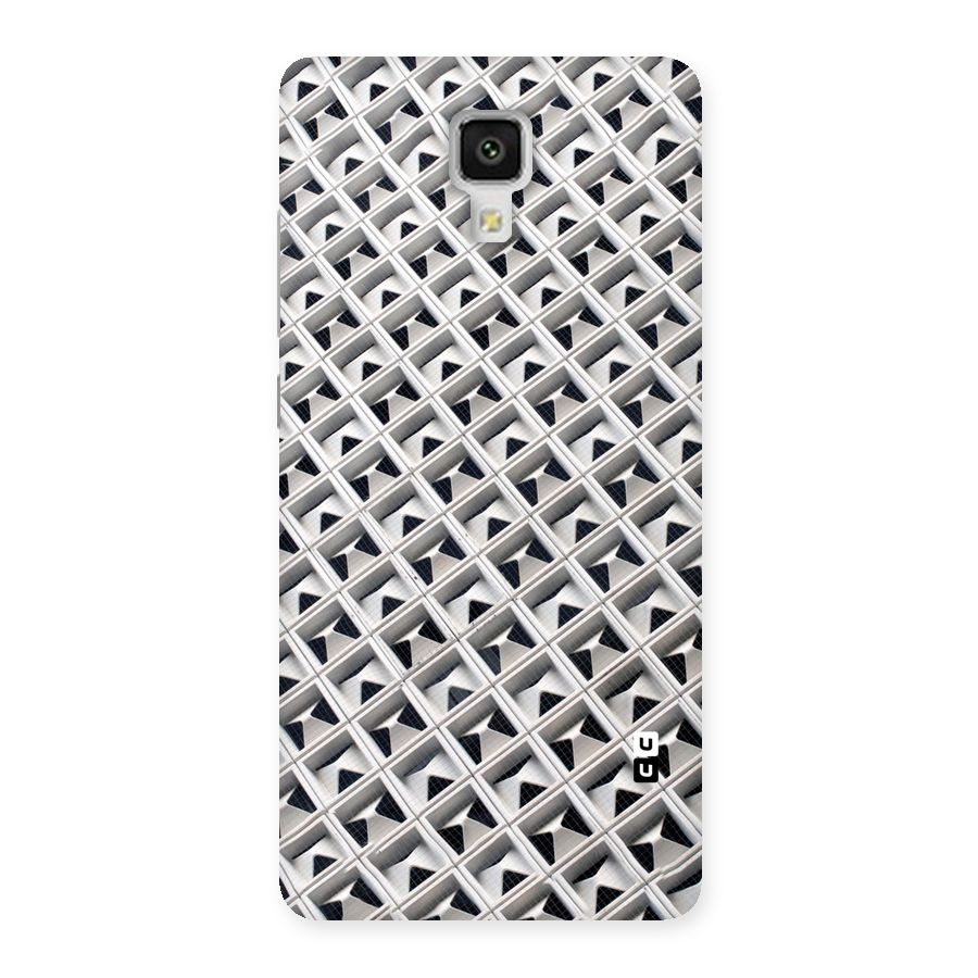Check White Design Back Case for Xiaomi Mi 4