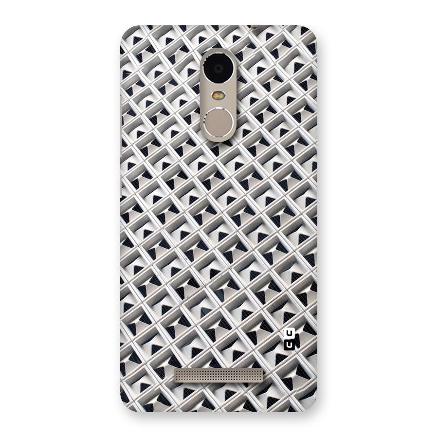 Check White Design Back Case for Xiaomi Redmi Note 3