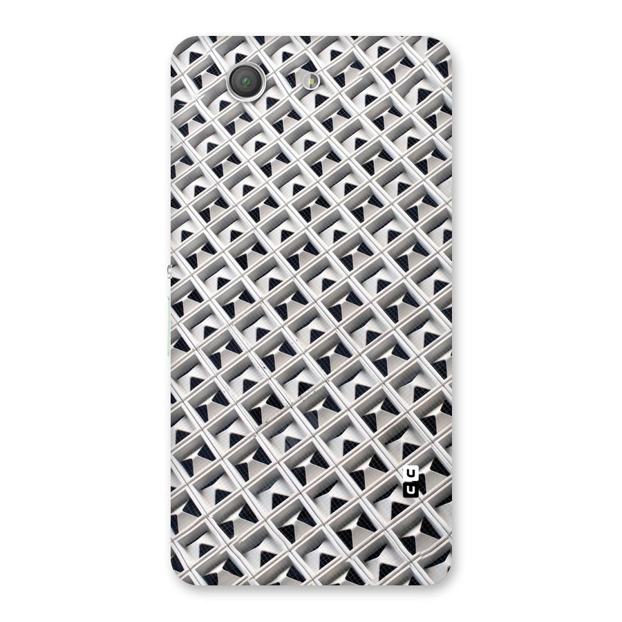 Check White Design Back Case for Xperia Z3 Compact