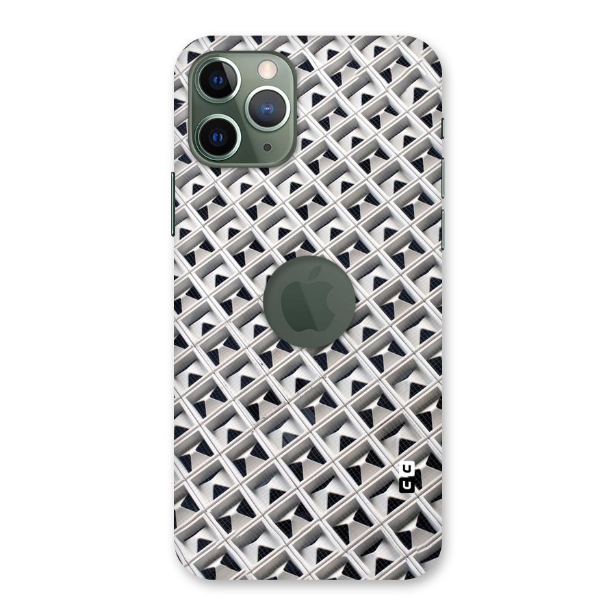 Check White Design Back Case for iPhone 11 Pro Logo  Cut