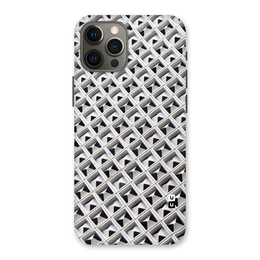 Check White Design Back Case for iPhone 12 Pro Max